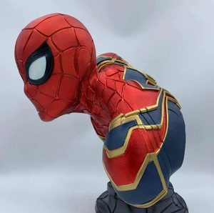 Buste en résine <span class=keywords><strong>Spiderman</strong></span>, modèle artisanal, ornement d'aventure télévisuelle, écologique, pour décorations <span class=keywords><strong>de</strong></span> <span class=keywords><strong>Noël</strong></span> - Product Image 5