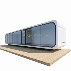 Cabine Apple Pod de Luxe, Module Préfabriqué Modulaire, Tiny House, Bureau de Jardin, Maison Mobile pour Glamping et Complexes Hôteliers, Design Moderne - Product Image 1