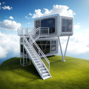 LUBAN CABIN 20FT 40FT China Modern Capsule Mini House Tiny House Modular <span class=keywords><strong>apple</strong></span> House cabine <span class=keywords><strong>apple</strong></span> - Product Image 3