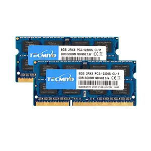 Bán Buôn Giá DDR3 8GB PC3 12800S 1600MHZ Máy Tính Xách Tay Bảo Hành Trọn Đời Không ECC Unberffered Màu Xanh Lá Cây Máy Tính Xách Tay Ram Máy Tính bộ Nhớ