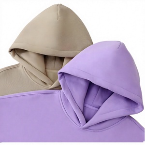 Sudadera con Capucha de Alta Calidad Personalizada para Hombre, de Invierno, Talla Grande, Gruesa, Sólida, Transpirable, Ecológica, de Algodón con Bolsillo de Felpa - Product Image 3
