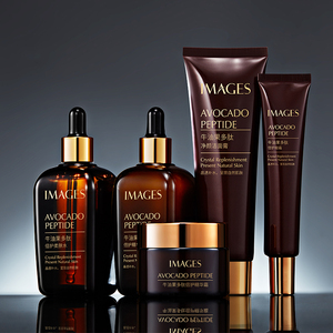 Immagini private label cura della pelle sbiancante nutriente viso OEM Set per la cura del viso idratante per la pelle 5 pezzi prodotti per le donne - Product Image 2