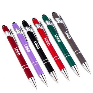 Wholesale Promotional With Custom Personalized Oem Stylus Pens Logo Printed Metal Ballpoint Pen - Product Image 1