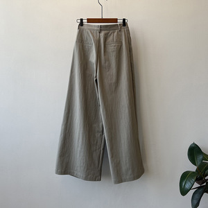 <span class=keywords><strong>Pantalon</strong></span> droit taille haute décontracté style coréen <span class=keywords><strong>H</strong></span>-02513 Printemps - Product Image 6