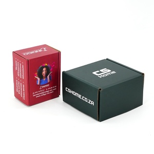 Caja de Cartón Corrugado Personalizada con Impresión <span class=keywords><strong>a</strong></span> Color en el Exterior y Marrón en el Interior, Embalaje de Envío Resistente para Productos Electrónicos - Product Image 4
