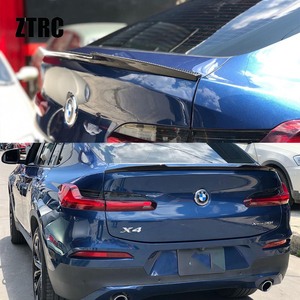 For X4 G02/X4M F98 CS Style Real Carbon Fiber Material <b>Rear</b> <b>Spoiler</b> Trunk Wing 2019-2025 - Product Image 2