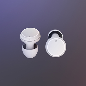 Tapones de silicona reutilizables EP031 para protección auditiva en aviones y protectores de oídos para conciertos y festivales - Product Image 1