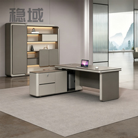 Bureau de direction de luxe moderne en bois - Design modulaire durable et écologique
