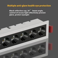 Spot encastré anti-éblouissement en aluminium pour éclairage intérieur - Vente directe usine