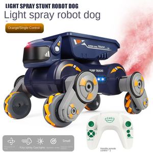 Akrobasi Yapan Köpek Kol Sallayan Çocuk Elektronik Evcil Hayvan Oyuncak Araba Sprey Ses Işık 2.4G Uzaktan Kumandalı Robot Köpek - Product Image 6