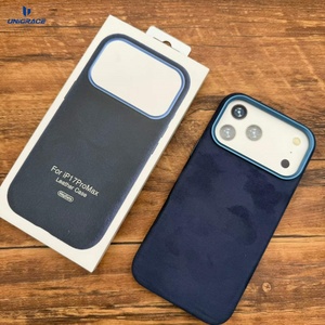 Étui pour <span class=keywords><strong>iPhone</strong></span> 16 <span class=keywords><strong>Pro</strong></span> en <span class=keywords><strong>Alcantara</strong></span>, étui de téléphone en <span class=keywords><strong>Alcantara</strong></span>, étui en cuir pour téléphone portable <span class=keywords><strong>14</strong></span> <span class=keywords><strong>Pro</strong></span> Max - Product Image 3