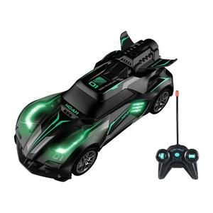 Coche de juguete teledirigido 2.4G RC de acrobacias con pulverizador y luces, escala 1/20, para drift y carreras - Product Image 1