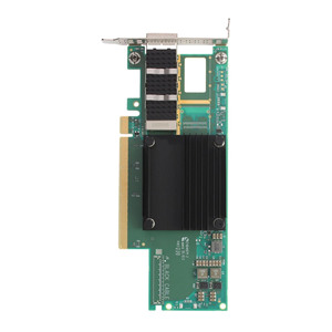 ราคาโรงงาน การ์ดเชื่อมต่อเครือข่าย 100G Ethernet NIC Single QSFP28 PCIe Gen4 X16 สำหรับคลาวด์สตอเรจและเซิร์ฟเวอร์ AI Inference จัดส่งฟรี - Product Image 1