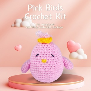 Vente chaude Crochet Kit Tissé À La Main Matériel Sac BRICOLAGE À La Main Poupée Ornement Artisanat Fournitures - Product Image 3
