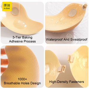 Reggiseno Adesivo Invisibile a Forma di Mango, Senza Schienale, Senza Cuciture, Solido, Push-Up, Senza Ferretto, Confortevole, per Donna, Ideale per Matrimoni - Product Image 2