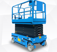 Lift Gunting Listrik 4-18m Skylift 6m 8m 10m 12m 14m Pengangkat Bergerak Perancah Lift Gunting Hidrolik Listrik