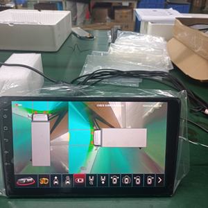 Sistema de Cámara 360 con Sensores de Aparcamiento, Calibración de 4 Vías, Imagen Panorámica 360, 3D en Tiempo Real, 4 Canales FHD 1080P, 6 Sensores - Product Image 1