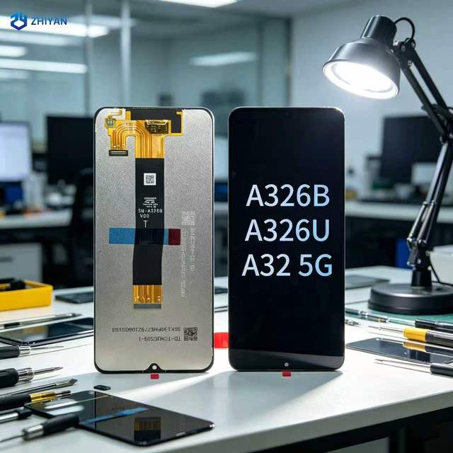 ZHIYAN Compatible with Samsung Displays A326B, A326U, A32 5G Fully Universal, High Brightness 1 Year Warranty Touchscreen