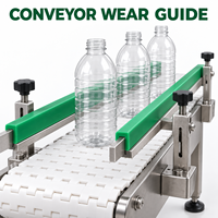 Bande de guidage en polyéthylène UHMWPE sur mesure, résistante à l'abrasion, pour système de convoyeur, bande coulissante en plastique haute densité