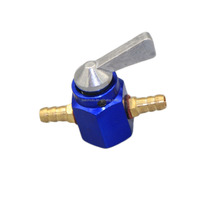 Robinet de carburant pour réservoir de carburant de moto 6 mm, robinet d'essence, interrupteur d'essence, vanne d'arrêt, robinet de carburant pour système de carburant de moto
