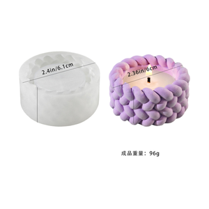 TIMESRUI corde de chanvre texturé Silicone <span class=keywords><strong>moule</strong></span> réutilisable résine moules Jute cordon bougie <span class=keywords><strong>moule</strong></span> <span class=keywords><strong>pour</strong></span> <span class=keywords><strong>pour</strong></span> bricolage béton/jardinières décor à la maison - Product Image 1