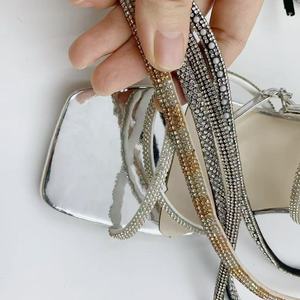 Dây đá pha lê tự làm, bán trực tiếp từ xưởng thời trang 2025, dùng trang trí giày - Product Image 3