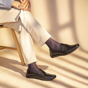 Mocasines Casuales de Moda con Punta Cuadrada, Bordados, Impermeables, Transpirables, Duraderos, que Aumentan la Estatura - Product Image 6