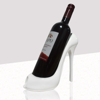 Kreatives Hochhackiger-Schuh-Weinregal, Wohnzimmer-Esstisch-Dekoration, Geschenk für Freundinnen, Hochzeitsgeschenke