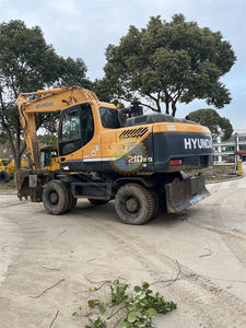 รถฮุนได210w-9แบบใช้ล้อเดิมกำลัง21ton พร้อมส่วนประกอบหลักเครื่องยนต์และมอเตอร์ - Product Image 6