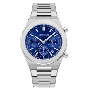 OEM ODM Custom Luxury Stainless Steel Quartz Fashion Charm Chronograph <b>Men's</b> <b>Watch</b> Leather/Silicone for Business Sports - Product Image 3