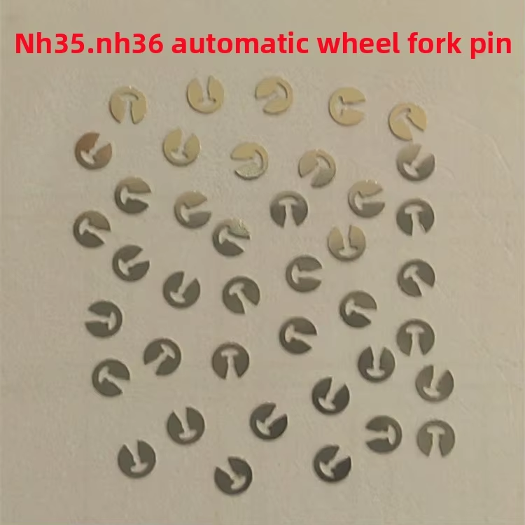 Pasador de horquilla de rueda automática plateado Nh35nh36
