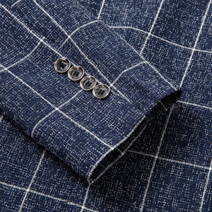 <span class=keywords><strong>Blazer</strong></span> à <span class=keywords><strong>carreaux</strong></span> élégant pour <span class=keywords><strong>homme</strong></span>, coupe ajustée, idéal pour le printemps, les mariages et les occasions décontractées – Nouvelle collection en gros - Product Image 6
