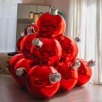 TianYi Tech Vente en gros de boules miroir gonflables géantes en PVC pour la décoration de fêtes, mariages, scènes et événements