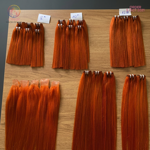 วิกผมคน2021ทรงตรง8-28นิ้วผมปลอมแบบเวียดนามสีร้อน5ตุลาคม - Product Image 3