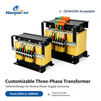 Transformateur de contrôle d'isolement triphasé DSG-UL 12 kVA 50/60 Hz, pour l'alimentation électrique personnalisée des équipements de machinerie complète