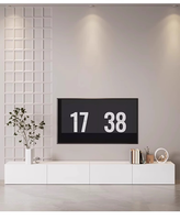 Meilleures ventes Nouveau meuble TV design Mobilier moderne de salon Meuble TV européen Combinaison table basse