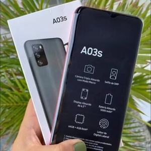 Teléfono Móvil <span class=keywords><strong>Samsung</strong></span> Galaxy A03s SM-A037 LTE Original, Pantalla LCD PLS de 6.5 Pulgadas, 3/4GB+<span class=keywords><strong>32GB</strong></span>/64GB, Desbloqueado, Doble SIM, Android - Product Image 1