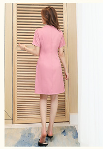 Monos antiarrugas de buena calidad, salón de esteticista, técnico de baño de pies, ropa de trabajo, conjunto de túnica, uniforme de Spa - Product Image 6
