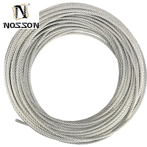 Cable de alambre de cuerda de barandilla de aparejo de acero inoxidable 304 316 7x7 7x19 cuerda de alambre de acero para cerca sombra vela planta escalada <span class=keywords><strong>tendedero</strong></span> - Product Image 4