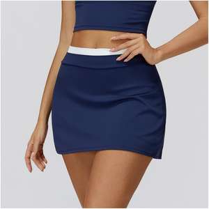 2026 Hete, schokbestendige, hoge taille dames winterkleding op maat gemaakte rokken met contrasterende kleuren, workout casual rok - Product Image 2