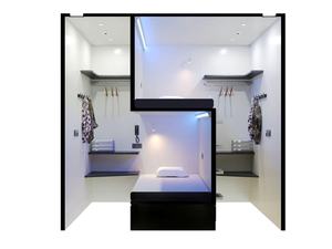 WE Letto a Capsula Insonorizzato per Uso Commerciale Casa <span class=keywords><strong>Hotel</strong></span> Letti a Castello Singoli Box Notte per Aeroporto - Product Image 3
