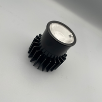 Spot encastré 10W en aluminium forgé à froid MR16/GU10 LED COB Bridgelux blanc chaud, hauteur réglable, intensité variable