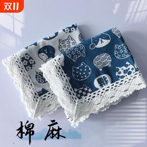 Funda para horno microondas Lida, diseño a cuadros de lana, a prueba de polvo, accesorio de cocina para el hogar - Product Image 3