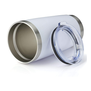 Vaso de viaje con logo personalizado, taza de viaje de 20 oz, vaso aislado al vacío de acero inoxidable, venta al por mayor OEM, libre de BPA. - Product Image 2