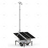 2025 Trailer Kamera CCTV seluler surya untuk pengawasan pertanian