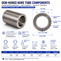 Barre ronde percée en profondeur, acier rond sur mesure, perçage et ébavurage, fournisseur direct d'usine OEM