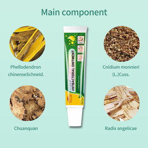 Krim kulit Herbal hijau kustom pabrik krim Dermatitis eksim antipruritik kulit - Product Image 3