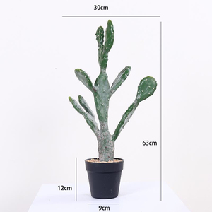 Planta Artificial de Cactus <span class=keywords><strong>Leon</strong></span> de Plástico, Planta Decorativa para Jardín, Adorno de Jardín, Decoración del Hogar, Plantas Artificiales - Product Image 2
