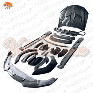 قطع غيار سيارات لسيارة Urus من ألياف الكربون الجافة غطاء ناشر أمامي بخاخ إنجِل لسيارة Lambor URUS S Performante - Product Image 5