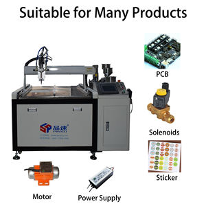 <span class=keywords><strong>Distributeur</strong></span> de lampes de véhicule <span class=keywords><strong>à</strong></span> LED Machine d'empotage de PCB <span class=keywords><strong>à</strong></span> capteur Machine de distribution de goutte <span class=keywords><strong>à</strong></span> goutte en résine époxy polyuréthane - Product Image 2